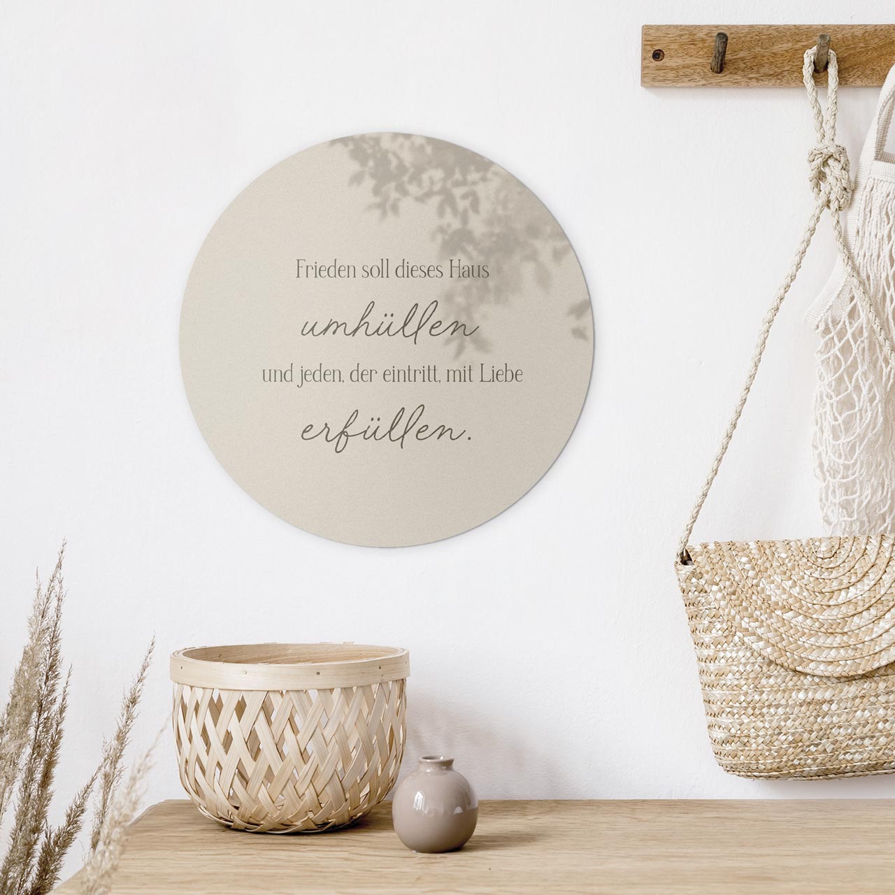 Wandschmuck Frieden 25 cm