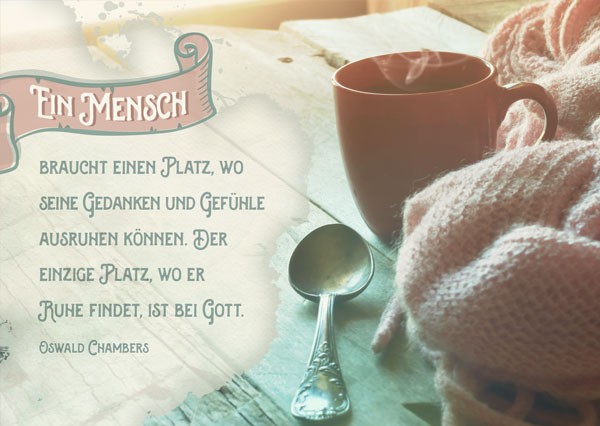 Postkarte-Ein-Mensch-9031 Postkarte - Ein Mensch