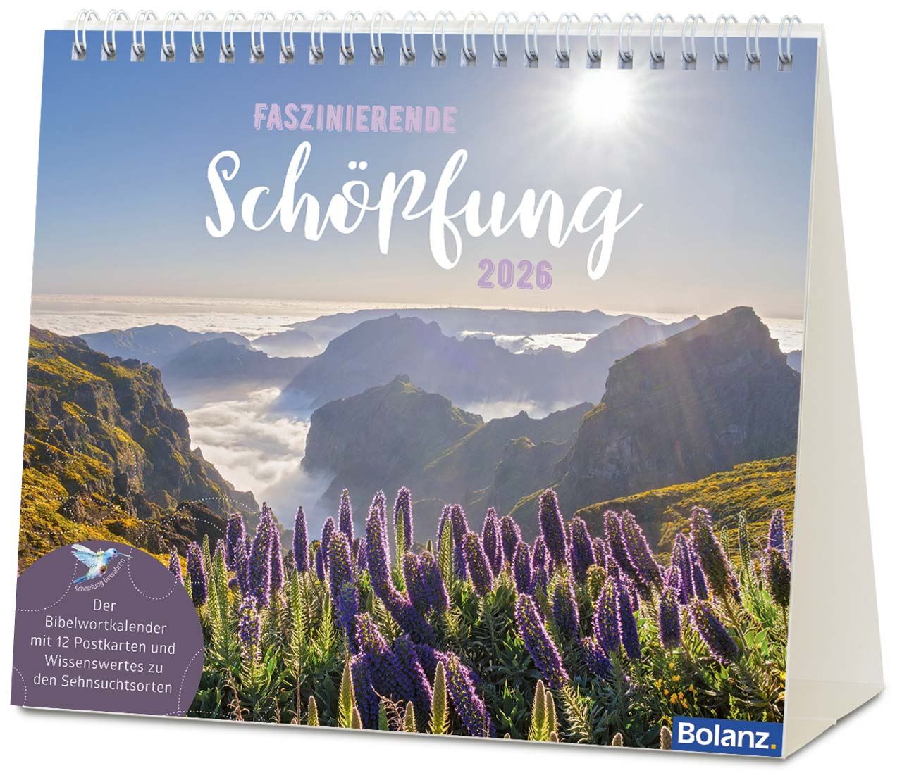 Faszinierende Schöpfung 2026 - Tischkalender