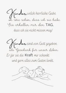 Poster - Kind in der Hand- A3