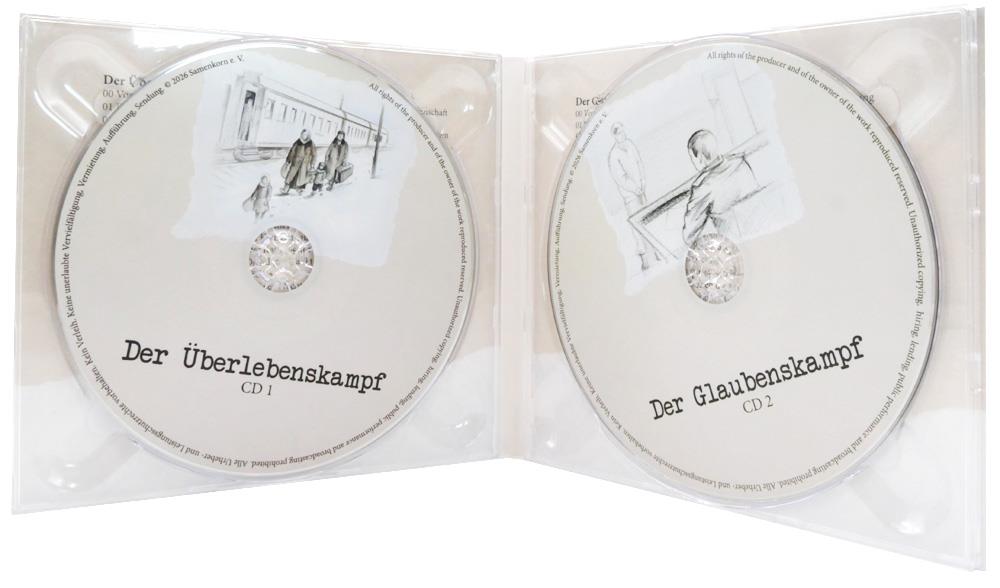 Hörbuch Der Überlebenskampf & Der Glaubenskampf